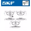 SKF VKBP 80004 E - Jeu de 4 plaquettes de frein avant