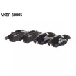 SKF VKBP 80005 - Jeu de 4 plaquettes de frein avant