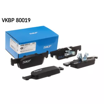 SKF VKBP 80019 - Jeu de 4 plaquettes de frein avant