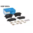 SKF VKBP 80024 - Jeu de 4 plaquettes de frein avant