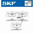 SKF VKBP 80055 E - Jeu de 4 plaquettes de frein avant