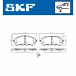 SKF VKBP 80067 - Jeu de 4 plaquettes de frein avant