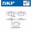 SKF VKBP 80073 E - Jeu de 4 plaquettes de frein avant