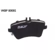 SKF VKBP 80081 - Jeu de 4 plaquettes de frein avant