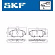 SKF VKBP 80093 - Jeu de 4 plaquettes de frein avant