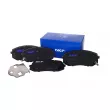 Jeu de 4 plaquettes de frein avant SKF [VKBP 80106 A]