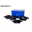Jeu de 4 plaquettes de frein avant SKF [VKBP 80113 E]