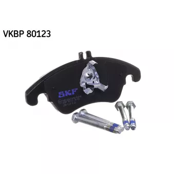 SKF VKBP 80123 - Jeu de 4 plaquettes de frein avant