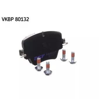 SKF VKBP 80132 - Jeu de 4 plaquettes de frein avant