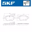 SKF VKBP 80145 E - Jeu de 4 plaquettes de frein avant