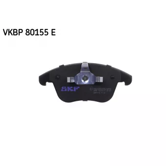 SKF VKBP 80155 E - Jeu de 4 plaquettes de frein avant