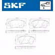 SKF VKBP 80161 A - Jeu de 4 plaquettes de frein avant