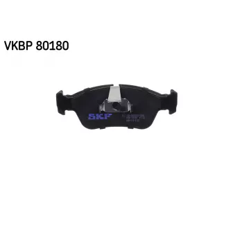 SKF VKBP 80180 - Jeu de 4 plaquettes de frein avant