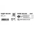 SKF VKBP 80190 - Jeu de 4 plaquettes de frein avant