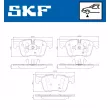 SKF VKBP 80194 - Jeu de 4 plaquettes de frein avant