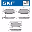 SKF VKBP 80195 A - Jeu de 4 plaquettes de frein avant