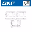 SKF VKBP 80198 E - Jeu de 4 plaquettes de frein avant
