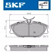 SKF VKBP 80211 - Jeu de 4 plaquettes de frein avant