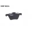 SKF VKBP 80224 - Jeu de 4 plaquettes de frein avant
