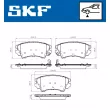 SKF VKBP 80264 A - Jeu de 4 plaquettes de frein avant