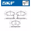 SKF VKBP 80304 A - Jeu de 4 plaquettes de frein avant