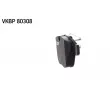 SKF VKBP 80308 - Jeu de 4 plaquettes de frein avant