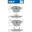 SKF VKBP 80308 - Jeu de 4 plaquettes de frein avant