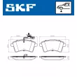 SKF VKBP 80326 E - Jeu de 4 plaquettes de frein avant