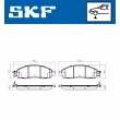 SKF VKBP 80339 - Jeu de 4 plaquettes de frein avant