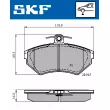 SKF VKBP 80350 - Jeu de 4 plaquettes de frein avant