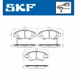 SKF VKBP 80403 A - Jeu de 4 plaquettes de frein avant