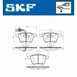 SKF VKBP 80405 E - Jeu de 4 plaquettes de frein avant