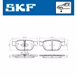 SKF VKBP 80446 - Jeu de 4 plaquettes de frein avant