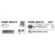 SKF VKBP 80474 - Jeu de 4 plaquettes de frein avant
