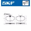 SKF VKBP 80480 E - Jeu de 4 plaquettes de frein avant