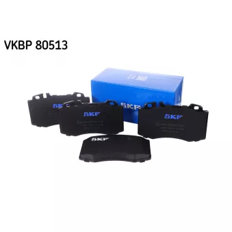 SKF VKBP 80513 - Jeu de 4 plaquettes de frein avant