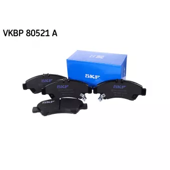 Jeu de 4 plaquettes de frein avant SKF OEM 45022S04G00