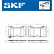 SKF VKBP 80546 A - Jeu de 4 plaquettes de frein avant