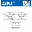 SKF VKBP 80560 A - Jeu de 4 plaquettes de frein avant