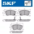 SKF VKBP 80621 A - Jeu de 4 plaquettes de frein avant