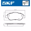 SKF VKBP 80677 - Jeu de 4 plaquettes de frein avant