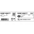 SKF VKBP 80677 - Jeu de 4 plaquettes de frein avant