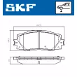 SKF VKBP 80680 - Jeu de 4 plaquettes de frein avant