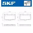 SKF VKBP 80816 A - Jeu de 4 plaquettes de frein avant