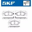 SKF VKBP 80865 A - Jeu de 4 plaquettes de frein avant