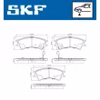 SKF VKBP 80881 A - Jeu de 4 plaquettes de frein avant