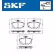 SKF VKBP 80911 A - Jeu de 4 plaquettes de frein avant