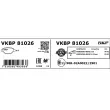 SKF VKBP 81026 - Jeu de 4 plaquettes de frein avant