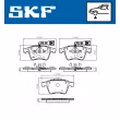 SKF VKBP 81040 E - Jeu de 4 plaquettes de frein avant
