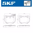 SKF VKBP 81056 E - Jeu de 4 plaquettes de frein avant